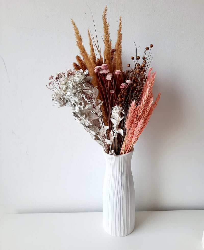 DIY dry flower box - pink/beige-2