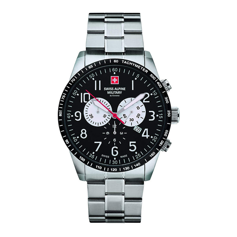 Swiss Alpine Military 7082.9137SAM Mens Watch Chronograph-0