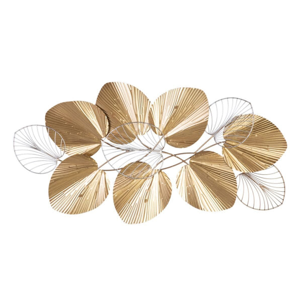 Wall Decoration 100 x 5,5 x 51 cm Golden Metal-0