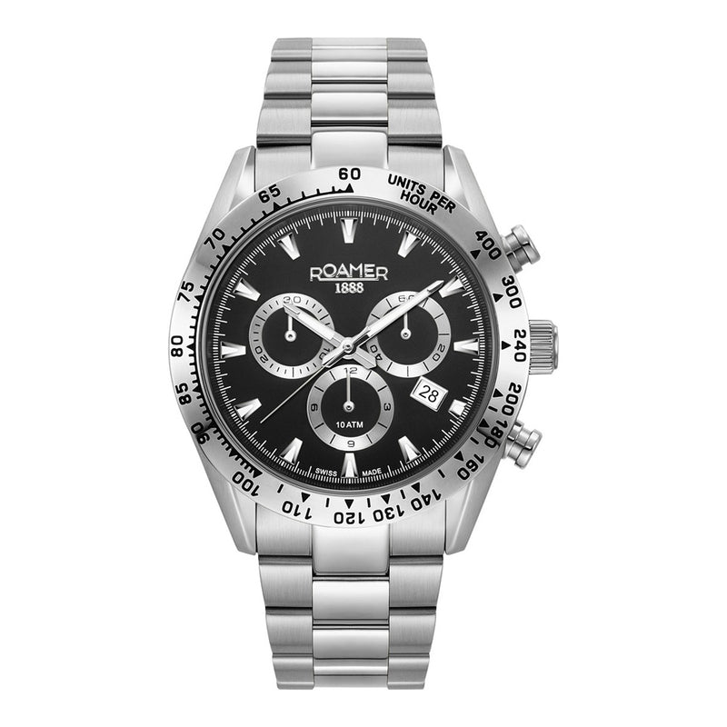 Roamer Monza 100 850837415520 Mens Watch Chronograph-0