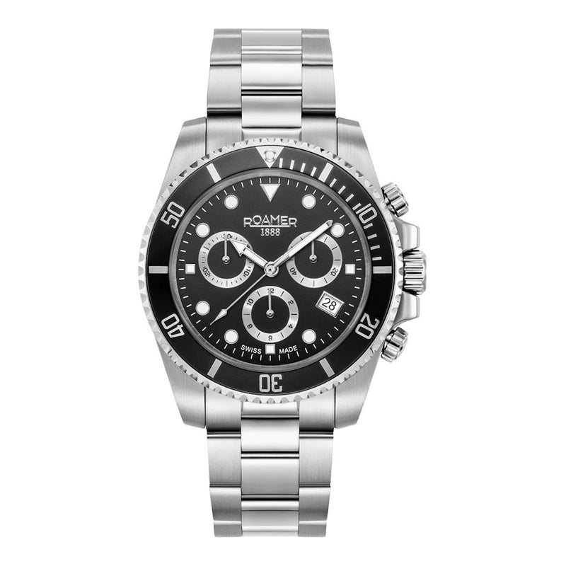 Roamer Deep Sea 100 851837415520 Mens Watch Chronograph-0