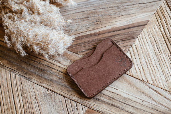 Card case - cardholder dark brown-0