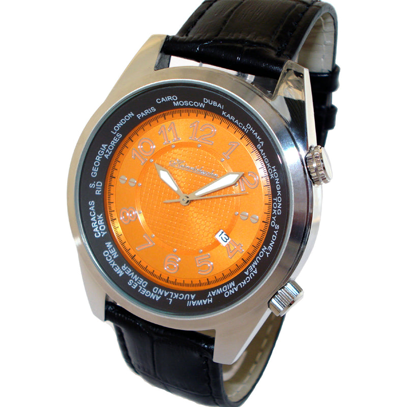 HEINRICHSSOHN Danzig Orange HS1003O Mens Watch-0