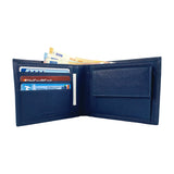 K10203DB | Men's Wallets - Genuine Leather Col. Blue-0