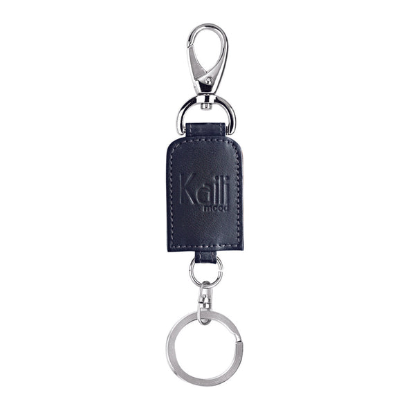 K10542FB | Keychain - Genuine Leather Col. Grey-0