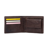 K10603BB | Men's Wallets - Genuine Leather Col. Dark Brown-1