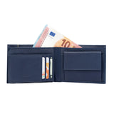 K10904DB | Men's Wallet in Genuine Leather Col. Blue-0