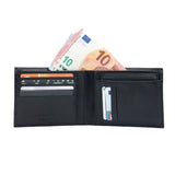 K11006AB | Men's Wallet in Genuine Leather Col. Black-0