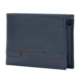 K11006DB | Men's Wallet in Genuine Leather Col. Blue-2