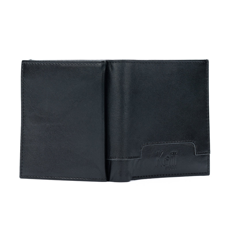 K11025AB | Men's Wallet in Genuine Leather Col. Black-1