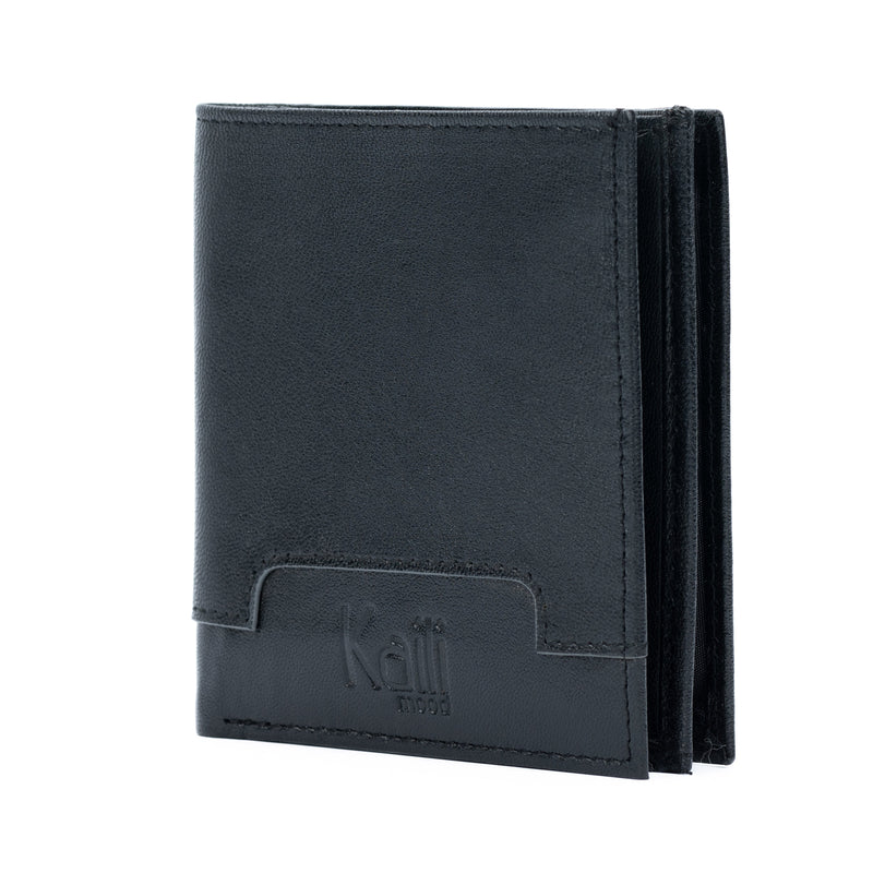 K11025AB | Men's Wallet in Genuine Leather Col. Black-2