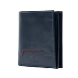 K11025DB | Men's Wallet in Genuine Leather Col. Blue-2