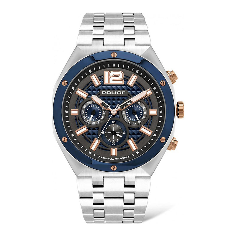 Police Kediri PL.15995JSTBL/61M Mens Watch Dualtimer-0