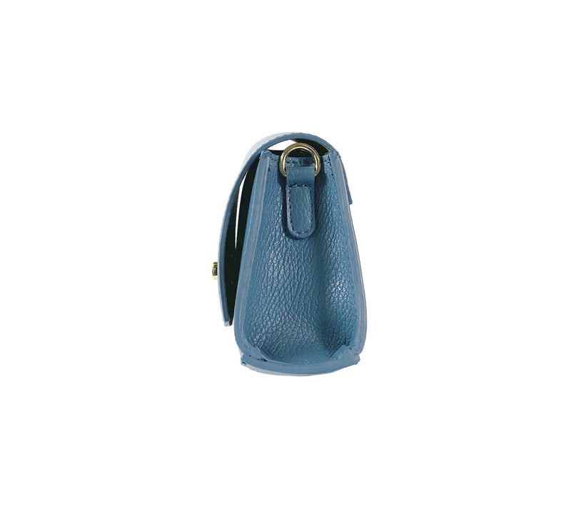 RB1009P | Woman Shoulder Bag in Genuine Leather | 20 x 15 x 9 cm-4