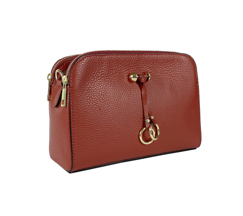 RB1011V | Women's Shoulder Bag in Genuine Leather | 25 x 17 x 10 cm-4