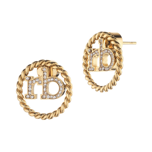 Roccobarocco Ladies Earrings RBJ0008GP-0