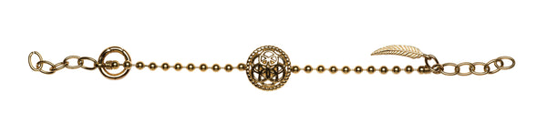 Dreamcatcher Armband Flower Gold TFB02GO-0