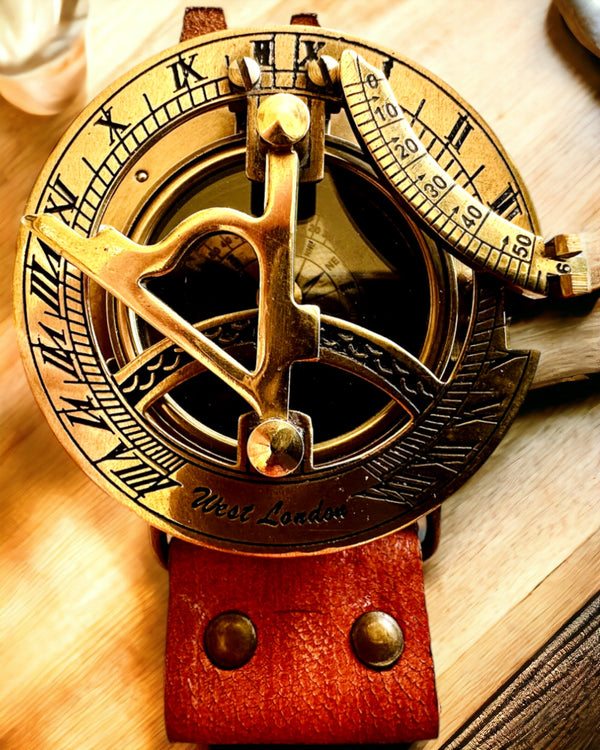 Zegarek Słoneczny "Antyczny Kompas" z Grawerem