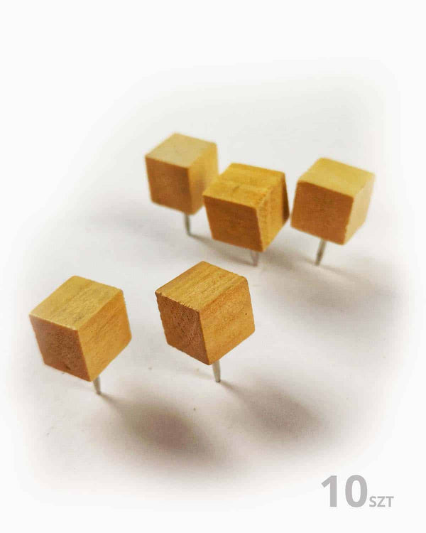 Wooden pushpins 10 pcs Birdywing™-0