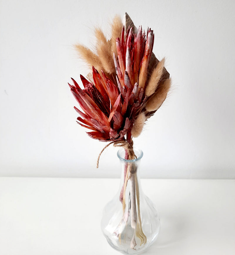 Protea mini dry flower bouquet-0