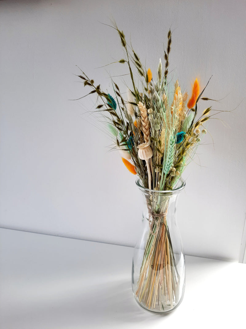 Colorful dry flower bouquet - medium-3